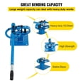 thumbnail image 3 of YP-9 Manual Bench Top Pipe Bender 7 Dies 1-3 Inch Metal Tube Rod Bending Machine 44ft Mount Powdercoat Telescoping Handle Max 5/8 Thick 1-15/16 Inch Width, 3 of 6