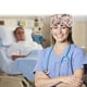 thumbnail image 2 of Printed Working Cap Nurse Headdress for Decoration, 2 of 5