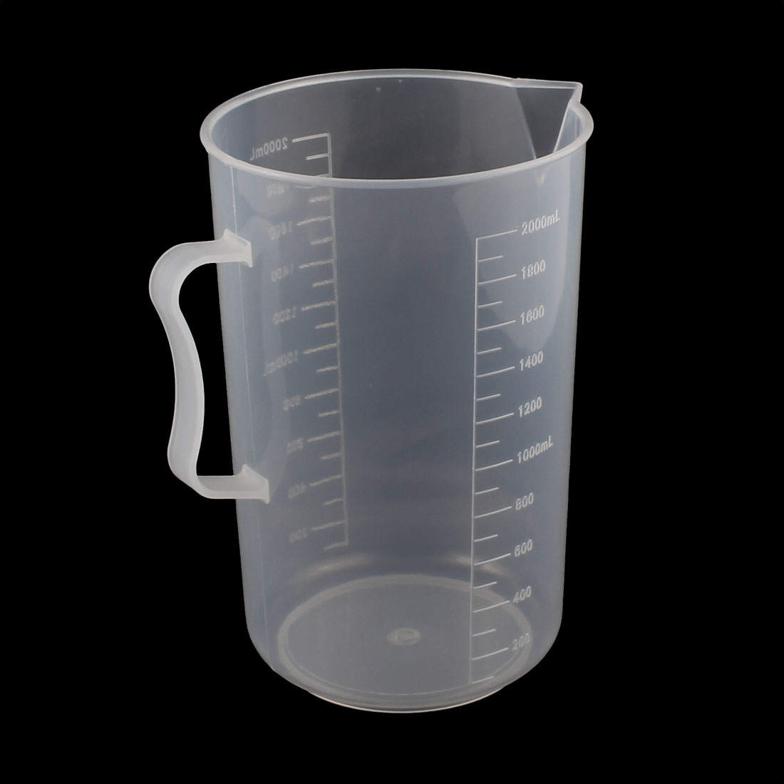 Kitchen Labotary 2000mL Plastic Measuring Cup Jug Pour Spout Container