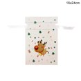 thumbnail image 3 of 3/5 piezas Bolsa con cordón de Navidad Bolsa grande de embalaje de dulces de Papá Noel Decoraciones navideñas para el hogar Año Nuevo 2024 Navidad, 3 of 5