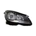 thumbnail image 4 of For Mercedes-Benz C250/C300 2012 2013 2014 Headlight Assembly Passenger Side | Fits Coupe Models | Black | Replacement For 191275773413, 2048200039, 4 of 5