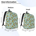 thumbnail image 2 of Rocae Hot Dog Pizza for Canvas College Laptop Backpack for Men Women -Small, 2 of 5