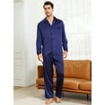 thumbnail image 1 of Ensemble Chemise à Manches Longues et Pantalon pour Hommes avec Col à Revers, 1 of 5