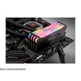 thumbnail image 3 of CORSAIR Vengeance RGB PRO - DDR4 - kit - 128 GB: 4 x 32 GB - DIMM 288-pin - 3200 MHz / PC4-25600 - CL16 - 1.35 V - unbuffered - non-ECC - black, 3 of 4