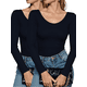 thumbnail image 1 of Set 2 Blusas Mujer Manga Larga Interior Térmico Invierno Dama UNITALLA, 1 of 6