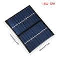 thumbnail image 2 of 1.5W 12V Mini Solar Panel Module DIY Polysilicon for  Toys Charger, 2 of 5