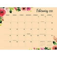 2018 Floral 9x12 Desk Pad Calendar