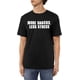 thumbnail image 1 of More Snacks,Less Stress Men's Cotton T-Shirts Casual Basic Crew Neck Tshirts Short Sleeve Fashion Tee Shirts,, 1 of 6
