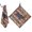Moose Silhouette, variant on Haosy 2 Pack Magnetic Golf Towel Absorbent Microfiber Waffle Pattern Carabiner Clip Golf Towel 18" x 18", Red Blue Orange Marble