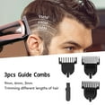 thumbnail image 3 of Electric Hair Trimmer, Rechargeable US Plug 110-220V Professional Powerful Portable Cordless Barber Trimmer  For Home, 3 of 8