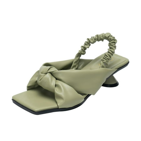 

KI-8jcuD Coconut Slippers Women S Woven High Heel Fashion Crossknot Casual Sandals Sandals Women S Flip Flop Closed Toe Sandals For Women Dressy Womens Fisherman Sandals Hiking Sandals Women Indoor