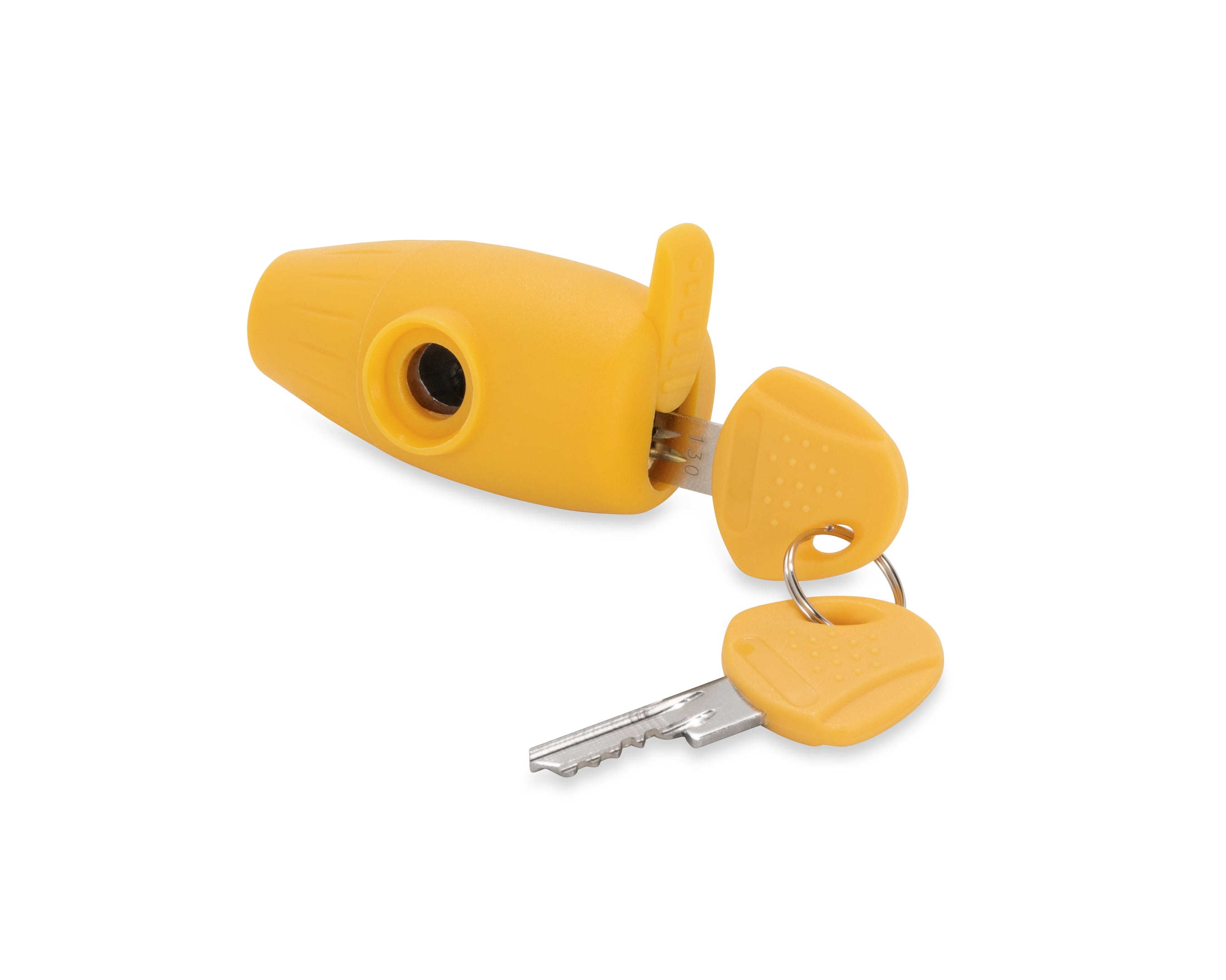 Camco PowerGrip Camper/RV Cable Lock | Features 60" Long Braided Steel Wire Rope with a Durable Vinyl Coating (44290)