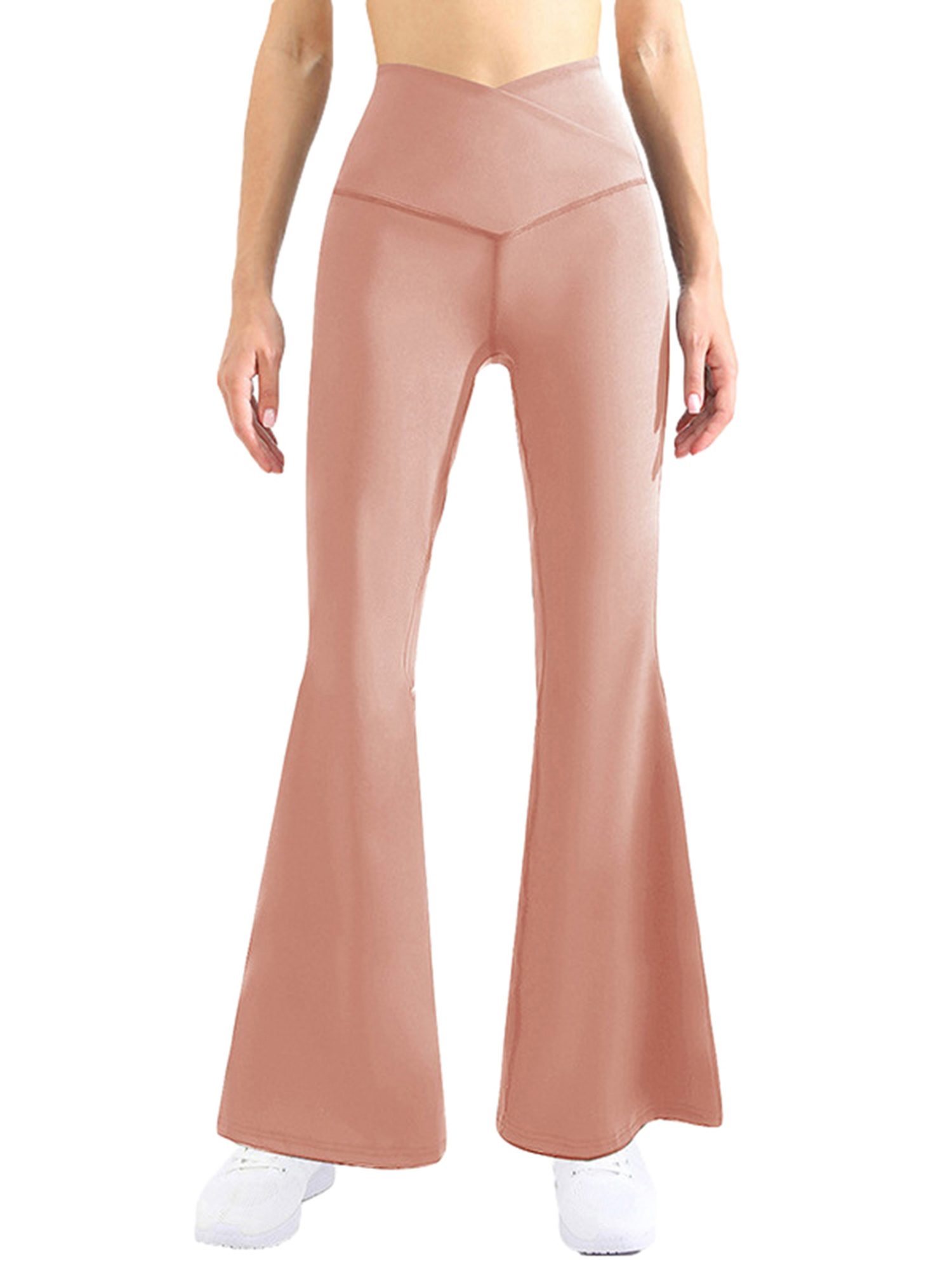 Liacowi Women Flare Yoga Pant High Waist Stretchy Bootcut Flared