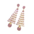 thumbnail image 4 of Pendientes De árbol De Navidad Pendientes Colgantes Para El Día De San Valentín Decoración Festival Navidad Rosa, 4 of 8