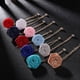 thumbnail image 2 of Accesorios de pecho MC para hombres y mujeres con estilo Accesorios para trajes Broche de rosa encriptado Cadena con borlas Accesorios para trajes de hombre, 2 of 6