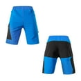 thumbnail image 2 of Tignapoo Upgraded Breathable Cycling Shorts with Padded Liner, Lightweight & Quick-Dry, Blue, Size S (EU XS), 2 of 6
