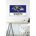 thumbnail image 3 of NFL Baltimore Ravens - Logo 21 Wall Poster with Pushpins, 22.375" x 34", 3 of 6