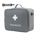 thumbnail image 2 of BELOVING First Aid Bag Lightweight Multiple Compartments for Travel Workplace Cycling Grey, 2 of 10