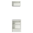 thumbnail image 3 of Kit Madesa Topazio 60 cm 2 Puertas com Alacena Superior y Mostrador- Blanco/Marrón, 3 of 8