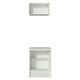 thumbnail image 3 of Kit Madesa Topazio 60 cm 2 Puertas com Alacena Superior y Mostrador- Blanco/Marrón, 3 of 8