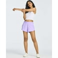 thumbnail image 5 of 4 Pack Women's 3" Dry-Fit Dolphin Running Shorts with Pockets - Athletic Gym Workout Basketball Sports Shorts, 5 of 6