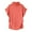 Watermelon Red, variant on Giftesty Womens Tops Plus Size Women Fashion Solid Color Round Neck Short Sleeve T-Shirt Blouse Tops