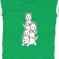 thumbnail image 4 of Inktastic Kawaii Westie Stack Boys or Girls Baby Bodysuit, 4 of 5
