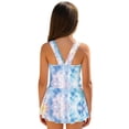 thumbnail image 3 of FUIALDOLG Galaxy Cute Axolotl Swimsuit Girl's One-Piece Swimsuits Sleeveless Swim Dress Tummy Control Tank Tops Flowy Skirt for Swimming,Water Sport,8-9Y, 3 of 7