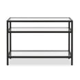 thumbnail image 6 of Evelyn&Zoe Contemporary Metal Console Table with Glass Top, 6 of 7
