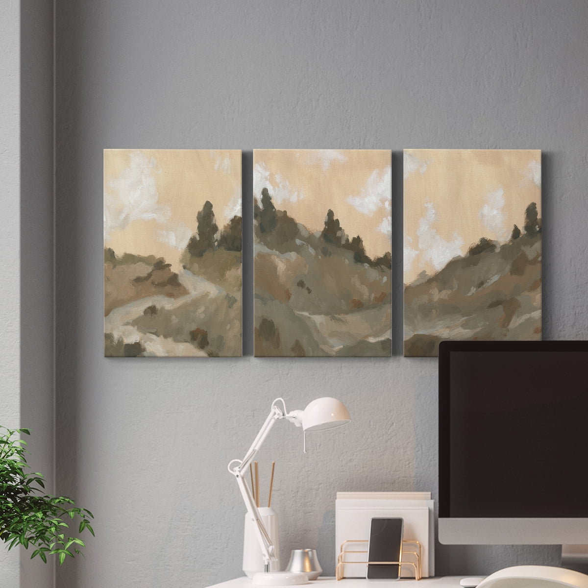 Hillside Walking Path I Premium Gallery Wrapped Canvas - Ready to Hang - 8 x 12 Each