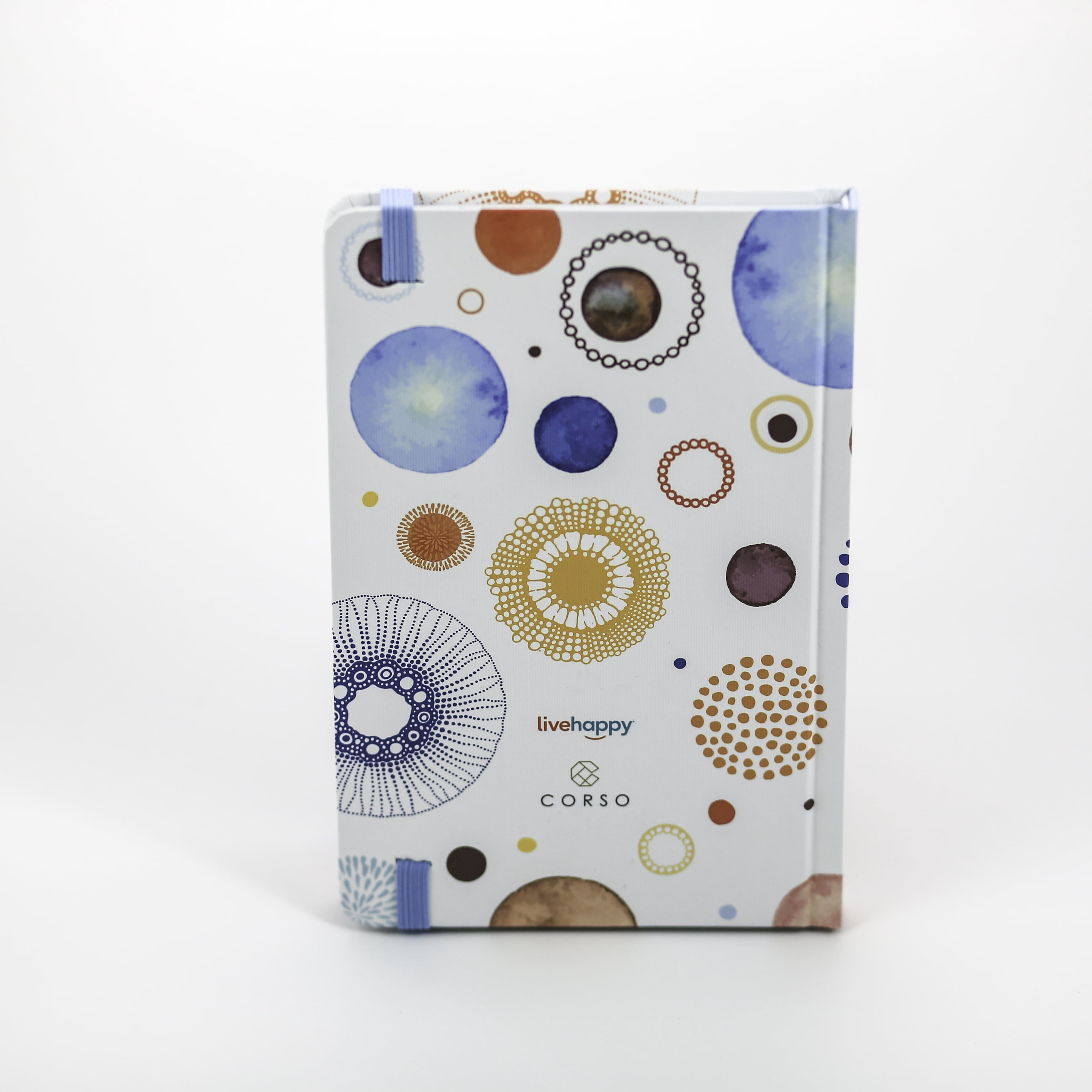 Corso Live Happy Notebook (Gratitude Journal, Daily Quote on Mindful Living, Business Notebook, Personal Diary)
