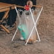 thumbnail image 5 of (Bolsa de basura plegable negra para colgar, bolsa de basura para acampar, estante de almacenamiento para picnic al aire libre, soporte para bolsa de basura de cocina), 5 of 5