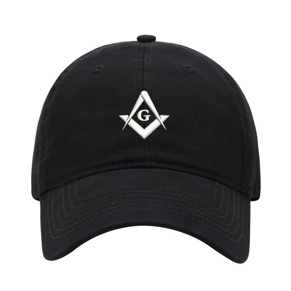 Baseball Cap Embroidered Hat for Masonic Men's Adjustable Cotton Unisex Embroidery Baseball Caps