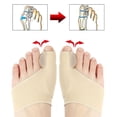 thumbnail image 4 of Corrector ortopédico para juanetes, separador de dedos de los pies, Corrector de juanetes, Corrector de hueso y pulgar, alisador de calcetines de pedicura, 4 of 4