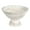 White, variant on Creative Co-Op Boho Wood Pedestal Serving Bowl, Light Brown Finish
