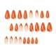 thumbnail image 3 of 2 Presione sobre las uñas Uñas postizas de ataúd largo Uñas de cristal Uñas postizas con gradiente brillante, 3 of 5