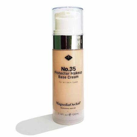 Magnolia Orchid NO. 35 Protector Makeup Base Cream (Beige) (Best Makeup Base 2019)