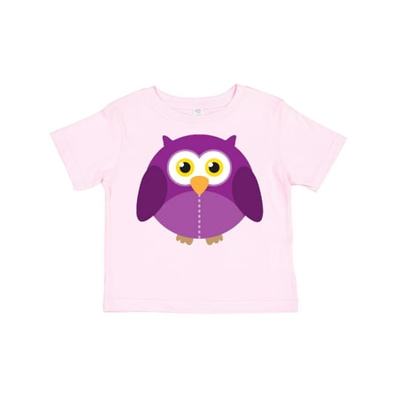 

Inktastic Purple Owl Bird Gift Toddler Boy or Toddler Girl T-Shirt