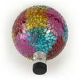 thumbnail image 6 of Alpine Corporation 10" x 12" Mosaic Glass Globe Decoration, Multicolor, 6 of 12
