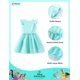 thumbnail image 4 of Vestido Disney Ariel para Niña Pequeña con Mangas con Volantes y Tutú, 4 of 8