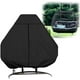 thumbnail image 3 of Oslimea - Funda para silla colgante para patio, duradera, ligera, impermeable, con cremallera, se adapta a la mayoría de sillas colgantes individuales para exteriores, protector contra el polvo (75 x, 3 of 7