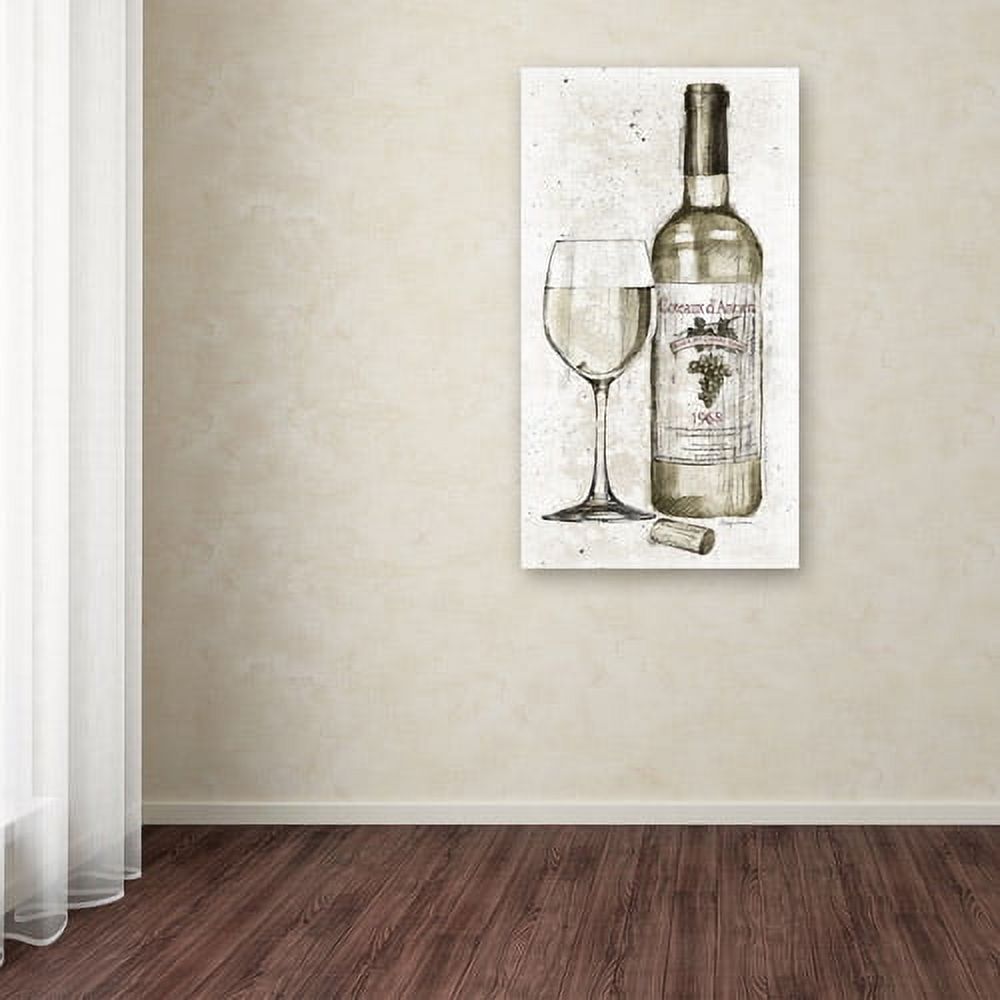 Trademark Fine Art "Pencil Wine II" Canvas Art by Avery Tillmon