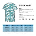 thumbnail image 2 of Wukai Cartoon Funny Goose Youth Unisex Short Sleeve T-Shirt for Boys, Girls, Teens, and Kids-X-Small, 2 of 7