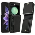 thumbnail image 6 of XPM for Motorola Razr 2025 Phone Case, Wallet Case PU Leather Back Storage with Card ID Slot, Pocket Holder, Hybrid Protective Cover for Motorola Razr (2025) (Black), 6 of 8