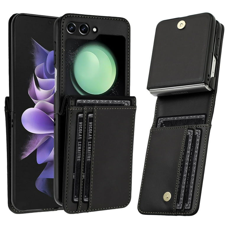 XPM for Samsung Galaxy Z Flip 7 Phone Case, Wallet Case PU Leather