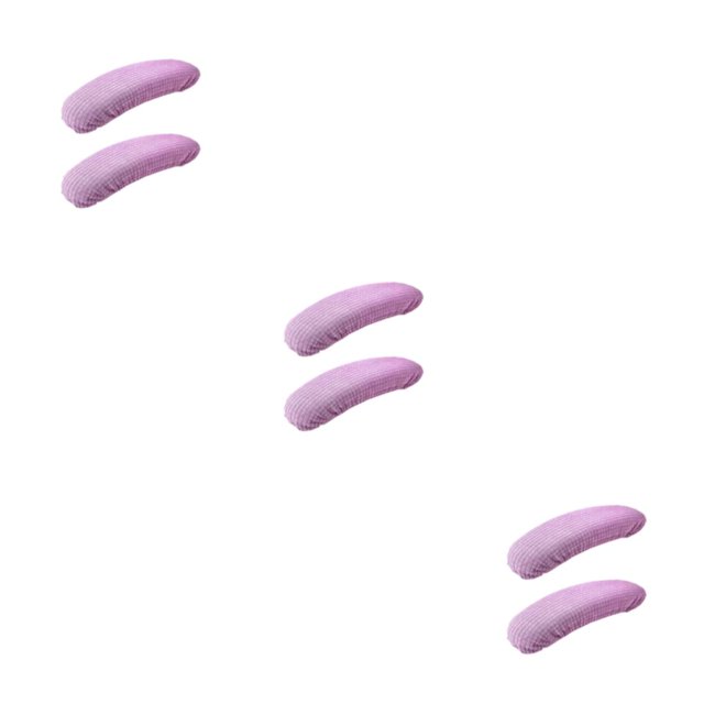 Ounissouiy Lote de 2 fundas elegantes y fáciles de instalar para sillas de oficina, impermeables y respetuosas con la piel, color lavanda Type1 NO1