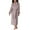 Lavender Undertone, variant on Women's Silky Soft Shawl Collar Wrap Style Plush Robe (Purple, S)