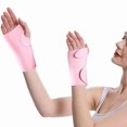 thumbnail image 4 of Xingjin Carpal Tunnel Wrist Brace, Adjustable Night Support Splint for Hand and Arm Stabilizer, Wrist Brace for Sleeping and Carpal Tunnel Relief,Pink Left, 4 of 4