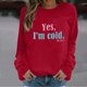 thumbnail image 1 of Puntoco Mujeres Casual Manga Completa Cuello Redondo tops Camisas Sueltas Blusa Estampado de Sol y Luna Sudadera Gráfica Puntoco Puntoco-5623, 1 of 6