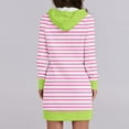 thumbnail image 3 of Wancir Womens Sweatshirt Dress Long Sleeve Hoodies Mini Dresses Fleece Casual Hoodie with Pockets 2024 Fall Fashion, 3 of 5